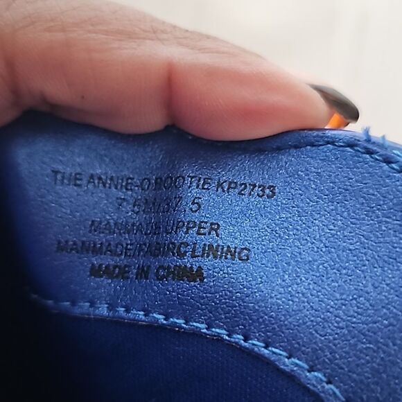 Katy Perry's The Annie-O Bootie Western Purple Size 7.5M - Picture 7 of 16